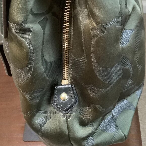 Coach Campbell Signature Metallic Hobo - Picture 12 of 12